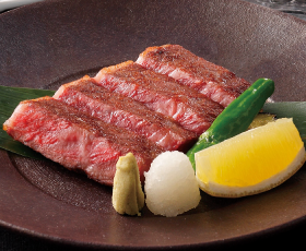 写真：牛肉のステーキ